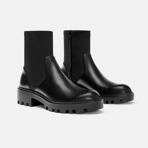 Brand new Zara Elastic Ankle Boots - Picture 2 of 7